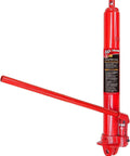 3 Ton Hydraulic Long Ram Jack With Clevis Base And Handle For Garage And Shop Lifts 6000 Pound Capacity