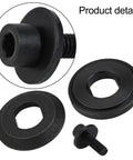 Heavy Duty Flange Washer Screw Set For Circular Saws With M6 Left Hand Threads Inner And Outer Washer Clamp Kit displayed