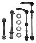 Dope Quick Release Bicycle Skewer Set For Road Mountain And BMX Wheels Durable Hub Axle Bearings Lightweight Bike Axle Wheel Hub Parts 1 Set Fits Most Bikes