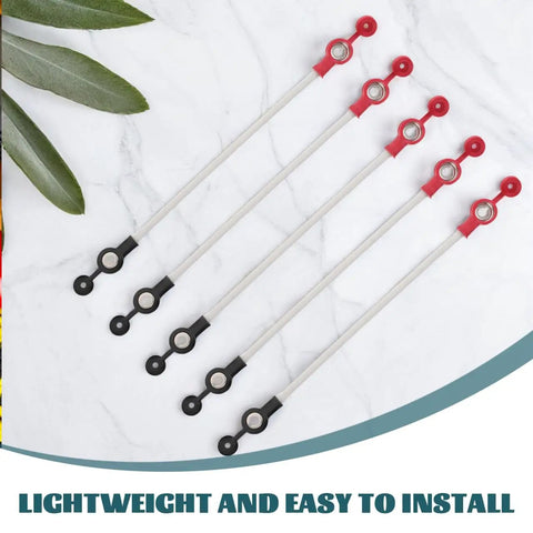 Five Pack Battery Tricycle Charging Cable Connector For EVs, Easy Install, shown on a marble surface