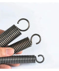Heavy Duty Tension Springs 20mm Out Diameter With 4mm Wire Gauge, 600mm Max Length In High Grading Stainless Steel, showing three springs