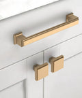 20 Pack 5 Inch Cabinet Handles Champagne Bronze Brushed Brass Gold Hardware For Cupboard And Drawer Pulls Rust Proof Anti Corrosion Easy Install Kitchen Cabinet Hardware For Modern Home Renovations