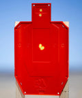 Half Size Self Healing Silhouette Reactive Shooting Target for Indoor and Outdoor Practice Pistol and Rifle Training