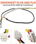 Universal Air Conditioner Temperature Sensor Thermistor Probe Replacement With Dual 20K Copper Head And 15K Rubber Sensor
