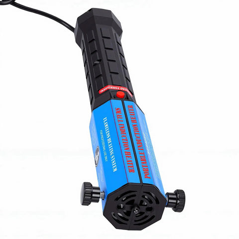 Killer 1300W Induction Heater For Auto Repair Includes Eight Swappable Coils, featuring a portable handle and adjustable heat settings.