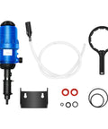 Adjustable Water Powered Fertilizer Injector For Drip Irrigation 0.4 Percent To 4 Percent Flow Rate High Efficiency Dosing Pump parts