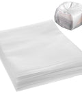 100 Pack White EPE Foam Packing Pouches For Fragile Items Protection With Space Saving Design Cushioned Foam Wrap Bags and rolled pouch