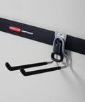 Fast Track Wall Mounted Garage Storage Hook System For Tools Rope And More Heavy Duty Utility Hangers Holds Up To 50 Pounds Each 6 Pack