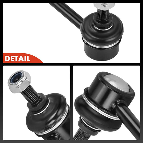 Close-up of Two Pack Front Sway Bar Links For Honda Fit 2009 To 2014 Insight 2010 To 2014 CR Z 2011 To 2016 Stabilizer Bar End Links