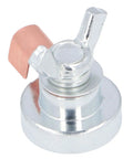 Heavy Duty Magnetic Grounding Clamp For Welders, durable steel clamp, 2-inch diameter for quick connection to metal surfaces.