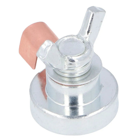 Heavy Duty Magnetic Grounding Clamp For Welders, durable steel clamp, 2-inch diameter for quick connection to metal surfaces.