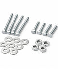 Through-Hole Headboard And Footboard Bolt Kit For Bed Rails - 2.5 Inch And 4 Inch Hardware For Wood Or Metal Frames