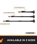 Adjustable 23 To 32 Inch Flat Finishing Box Extension Handle For Drywall Pros, Lightweight Aluminum, Smooth Push Button Extension
