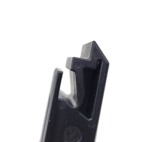 Flush Panel Slide Latch Push To Close For 1.6mm Panel Thickness And 6.4mm Grip Black Finish Durable ABS Body With Stainless Steel Spring 60 Pack