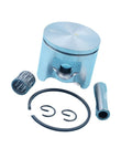 Heavy Duty 42MM Piston Ring Pin Needle Bearing Kit Top Grade Quality Fits 343 F FR FRM And 345 R RX Lawn Equipment To Fix Engine Noise light blue piston kit