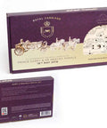 Royal Wedding Carriage Mechanical Wooden Model Kit With Four Horses, Vintage Carriage Replica For Builders, box front view