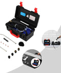 Upgrade your cleaning game with this heavy duty 1700W steam cleaner in a sturdy case, including accessories for versatile use.