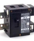 BW2200 Plug-On Main Breaker 2-Pole 200 Amp 120 And 240 Volt shown at angle for residential panels
