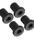 4 Pack Sliding Barn Door Track Spacers Set For Wall And Rail Connectors Easy Install Hardware You Can Count On For Stable Alignment And Smooth Rolling Durable Spacers That Keep Doors Level, made of iron.