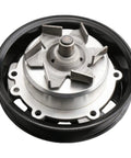 Heavy Duty Front Water Pump For Chevy Corvette C7 2014 2019 6.2L V8 LT1 LT4 LT5 OEM Direct Fit Coolant Pump showing metal rotor details.