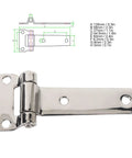 Beefy T Shape Door Hinge In 304 Stainless Steel For RVs Vans And Yachts Heavy Duty Load Capacity Smooth Opening And Closing No Fuss