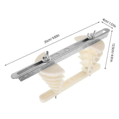 6 Layer Coil Winding Mold For Single Phase Motors And Home Appliances, Heavy Duty Rewinding Tool With Insulation Protection And Rounded Edges, Pro Grade Durable Steel Construction, 25cm
