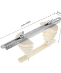 Six Layer Single Phase Coil Wire Winding Mold For Electrical Machines And Micro Motors Repair Tool With Insulation Protection And Adjustable Design, Pro Grade Plastic And Steel Frame. 25cm x 12.5cm