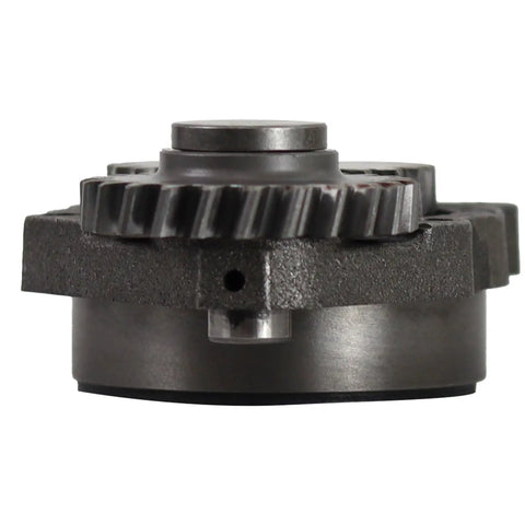 Close-up of oil pump with helical gear for Cummins 4BT 6BT Diesel engines 3.9L 5.9L 12V 24V inverter cooling pump, side view