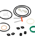 Heavy Duty Repair Kit for Graco Fire Ball 300 5 to 1 Pumps Fits Fire Ball Pro Grade Upgrade 203857 203872 203876 204254 222087 Includes Upper and Lower Seal Assemblies Viton and Urethane Parts, seal kit parts laid out