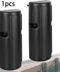 Inflatable PVC Dock Fender Guard for boats in dockside installation, showing black 4mm thick PVC with reinforced ribs, 1pcs pack, outdoor use.