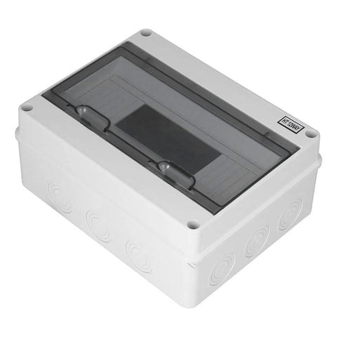 IP65 Waterproof Distribution Box With Transparent Cover for Easy Visual Inspections of Power Distribution and Electrical Control Panels.