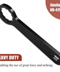 Rear Axle 36mm Wrench For Bike And Motorcycle Maintenance Heavy Duty Hand Tool For Rear Wheel Alignment And Belt Tension