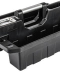 Pro Tool Caddy With Dual Oversized Compartments, Removable Magnetic Tray, Hidden Storage, Padded Phone Holder, Lidless Design