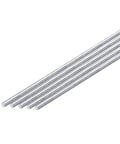 Ten Round Aluminum Rods Two Millimeters In Diameter And Twelve Inches Long 6063 Aluminum Bar Stock For Lathe Projects Industry Construction And DIY Crafts Durable Corrosion Resistant Shop Grade, five rods