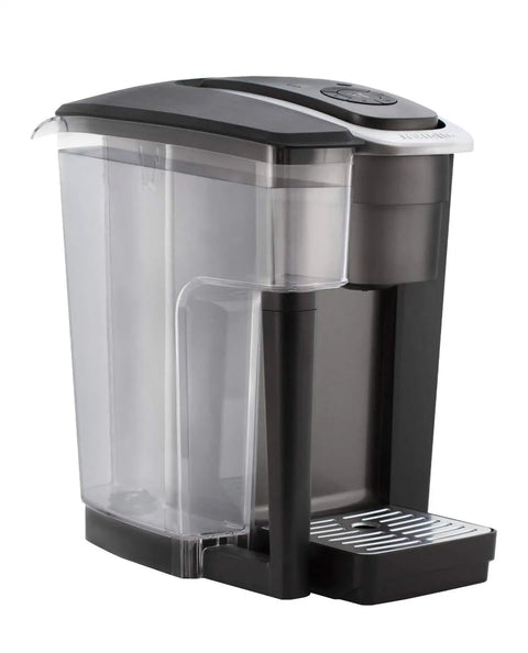Side view of Commercial Coffee Maker For Small Biz Offices Up To 15 Employees With 4 Brew Sizes 6 8 10 And 12 Oz, 96 Oz Water Reservoir