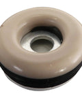 Slide Away Annoyances With These Screw On Chair Leg Glides Pack Of Eight 7 8 Inch Floor Protectors gray PE glide with metal base for furniture.