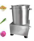 Slick Stainless Steel Vegetable Water Extractor With No Sweat Centrifugal Drying For Crisp Leafy Greens And Fresh Cabbage Compact Electric Salad Spinner Hella Handy For Daily Meal Prep, 180W, rust proof mesh bowl.