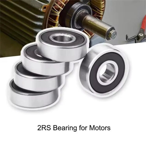Bike Pivot Bearing Kit 15x26x7mm 4 Pack for Bicycle Frame Repairs Full Ball Bearings 2RS RS Precision Fit Compatible With FSA MegaExo V3 Cranks Built To Last For Tough Offroad And Daily Rides, 2RS bearing for motor use
