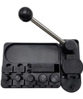 Pro Grade Multi Function Wire Bender Tool for Jewelry Making and Sheet Metal Craft with long-lever and die attachments