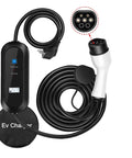 Beefy Rugged Level 2 EV Charger 220V 230V 16A 3.5kW Portable With Type 2 Cable And Schuko Plug IP67 Waterproof Fire Resistant EVSE