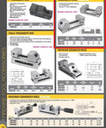 3 Inch Parallel Vise Without Slot For Milling And Machining Hardened And Ground V Way Precision Square And Parallel To 0.0002 In Jaw Depth 1.38 In No Clamping Slot Reliable Shop Bench Vise For Precise Work shown in a catalog