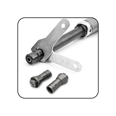 4 Pack Die Grinder Collet Set 3mm Precision Chuck Adapters For 1 Eighth Inch Arbors Shanks Rugged Pro Grade Carbon Steel Tool Kit Great For Mold Making Routers And Other Grinders, 3mm collet set