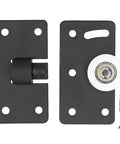 Sliding Door Wheel With Gasket For Wardrobe Cabinet Closet Furniture Grooved Track Wheel Concave Wheel Sliding Pulley