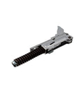 Range Oven Door Hinge With Spring Active Left Or Right Mount OEM Quality Replacement Replaces W1029922 steel hinge side view
