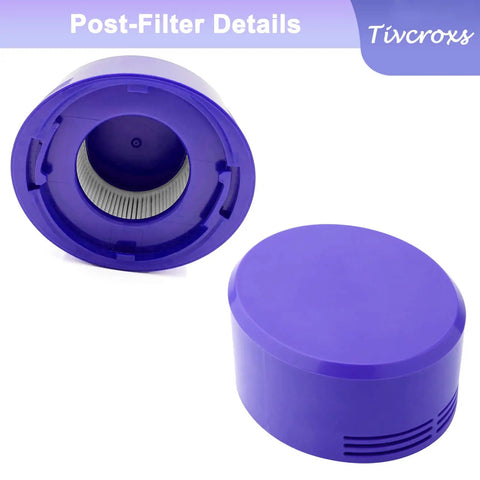 Detail of 4 Pack Vacuum Filters Replacement Kit For V7 And V8 Series Top Notch Easy Install Premium Post Filters