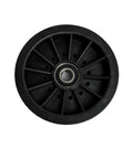 Premium Heavy Duty Pulley Drive Belt Combo For Woods RD72 RD72E RM660 Mowers With Precise Oem Parts For Smoother Cutting Action And Easy Install To Restore Performance Skip Repair Shops To Save Cash And Dominate Your Yard Maintenance Today black pulley wheel with center bearing