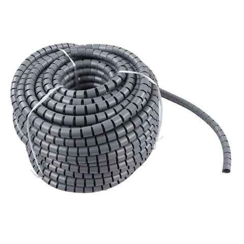 Spiral Cable Wrap For Cable Management Protector Cover 32mm Diameter 30m Long Easy Install For Home Theater Office Setup