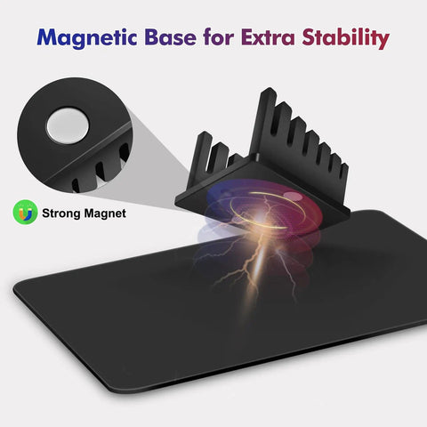Game Changing Aluminum Alloy Magnetic Helping Hands Soldering Station With magnetized base detail for stability