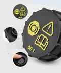 Pontiac Brake Master Cylinder Tank Reservoir Cap For Solstice And Saturn Sky 2007 2008 2009 2010 Replacement 15271573 showing symbols