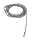 Pro Grade 16mm Steel Drain Snake Auger Cable coiled, flexible steel for tough kitchen sink and bathroom clogs, pipe cleaning.